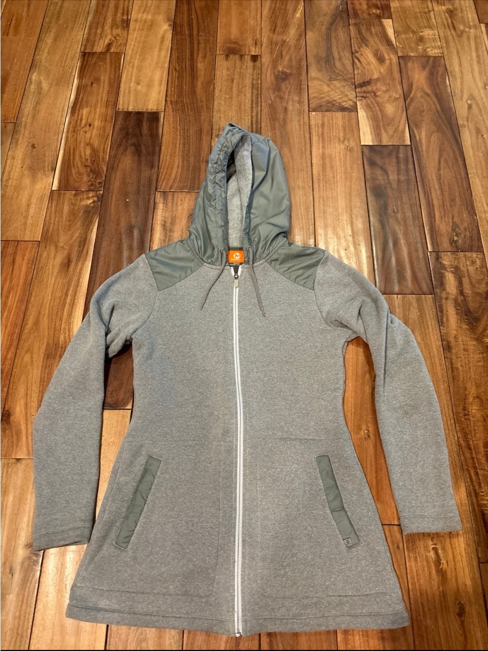 Merrell Women's Gray Hooded Zip Jacket
